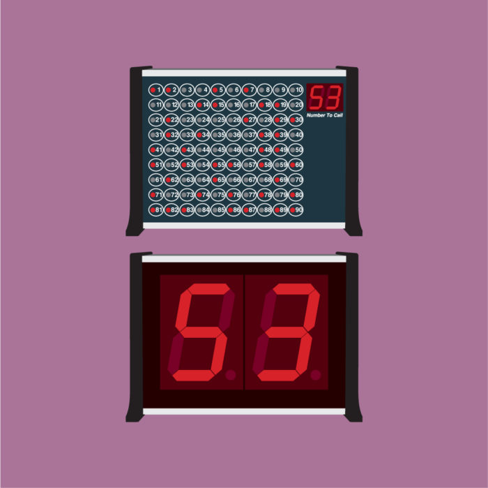 electronic talking bingo machine